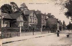 Le Raincy - Boulevard de l'Ouest en 1915