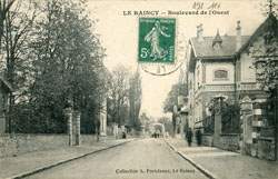 Le Raincy - Boulevard de l'Ouest en 1937