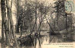 Le Raincy - Les Sources du  Boulevard de l'Ouest en 1906