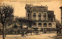 Le Raincy - Castel des Femmes de france, Poste d'autos d'ambulances -  Secours aux bless�s en temps de guerre