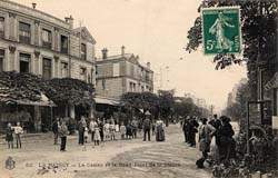 Le Raincy - Le Casino et le Rond-Point de la Station en 1909