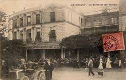 Le Raincy - La terrasse du cinma Casino en 1906