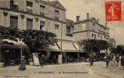 Le Raincy - La terrasse du cinma Casino en 1908