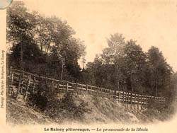 Le Raincy - La promenade de la Dhuis en 1903
