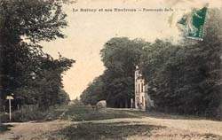 Le Raincy - La promenade de la Dhuis en 1915
