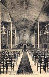 Le Raincy - L'int�rieur de l'�glise Notre-Dame du Raincy