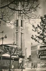 Le Raincy - Eglise Notre-Dame du Raincy - Les pompes � essence