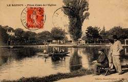 Le Raincy - Pi�ce d'eau de l'Eglise en 1910