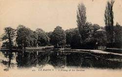 Le Raincy - L'Etang et les Jardins