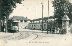 Le Raincy - Place de la Gare en 1913