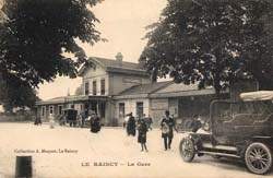 Le Raincy - L'ancienne gare en 1908