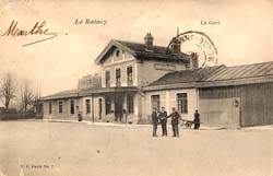 Le Raincy - L'ancienne gare en 1904