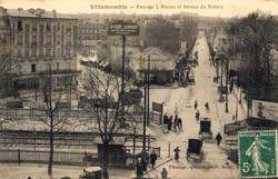 Le Raincy - Passage � niveau et Avenue du Raincy