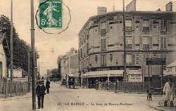 La gare du Raincy-Pavillons en 1912