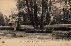 Le Raincy - Le jardin de l'H�pital