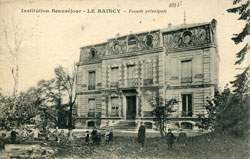 Institution Beauséjour - Le Raincy - Façade principale en 1925
