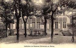 Le Raincy - Institution de Madame Clémencet, au Raincy