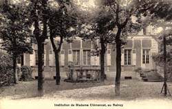 Le Raincy - Institution de Madame Cl�mencet, au Raincy