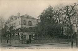 Le Raincy - Institution de Madame Houssin - Vue du Boulevard de l'Ouest et de l'All�e Nicolas Carnot