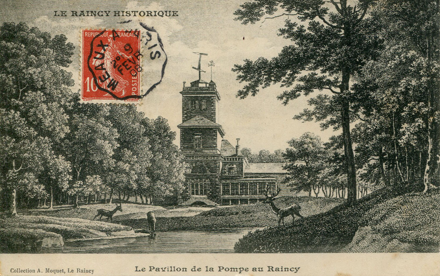 Le Raincy Historique - Le Pavillon de la Pompe au Raincy