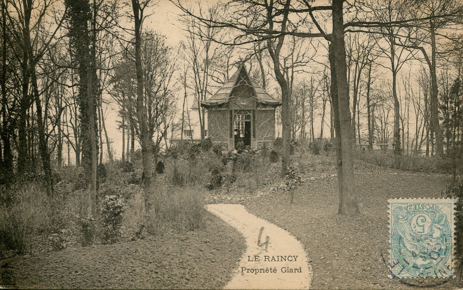 Le Raincy - La Propriété Giard en 1905