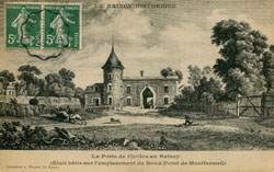 La Porte de Chelles au Raincy (�tait b�tie sur l'emplacement du Rond-Point de MOntefermei)