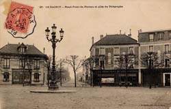 Le Raincy - Le Rond-Point de Montfermeil en 1905