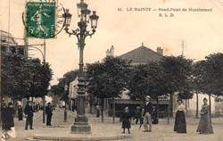 Le Raincy - Le Rond-Point de Montfermeil en 1910