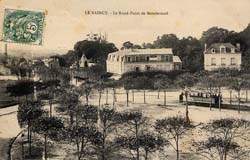 Le Raincy - Le Rond-Point de Montfermeil en vue plongeante