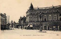 Le Raincy - Le rond-point de la place Thiers