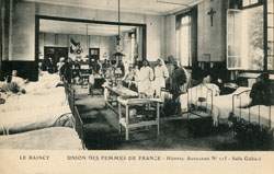 Le Raincy - Union des Femmes de france - H�pital Auxiliaire n�115 - Salle Galli�ni