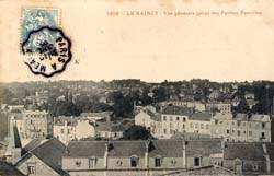 Le Raincy - Vue g�n�rale depuis les Petites Familles en 1905