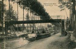 Aulnay-sous-Bois - Passerelle du Canal en 1915