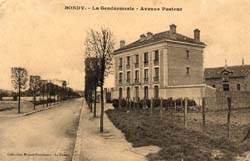 Bondy - La Gendarmerie Avenue Pasteur en 1919