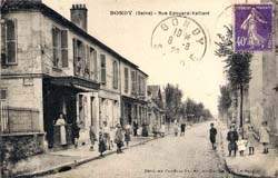 Bondy - La Rue Edouard Vaillant en 1928