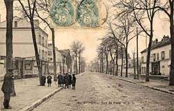 Bondy - La Rue de Paris en 1900