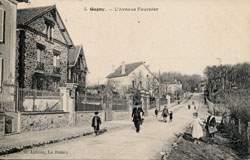 Gagny - L'Avenue Fournier en 1906