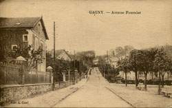 Gagny - Avenue Fournier en 1932