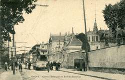 Gagny - Ch�teau Destouches et Arr�t du Tramway en 1926