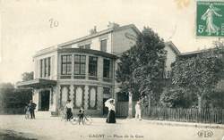 Gagny - Place de la gare en 1908