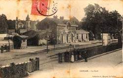 Livry-Gargan - La gare de Gargan en 1908