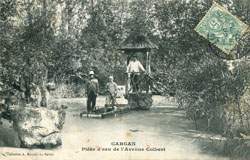 Gargan - Pi�ce d'eau de l'Avenue Colbert en 1907