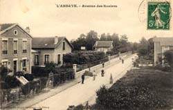 Livry-Gargan - L'Abbaye - Avenue des Rosiers en 1915