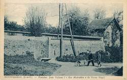 Montfermeil - Fontaine Jean Valjean (Les Mis�rables de Victor Hugo)