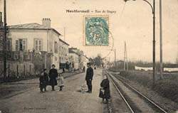 Montfermeil - La rue de Gagny