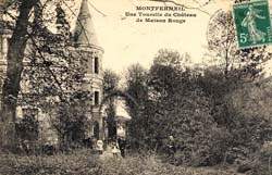 Montfermeil - une Tourelle du Ch�teau de Maison-Rouge