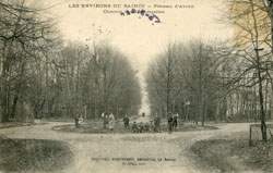 Neuilly-Plaisance - Plateau d'Avron - Chemin des Demoiselles en 1909