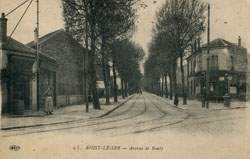Noisy-le-Sec - Avenue de Bondy en 1912