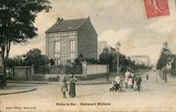 Noisy-le-Sec - Boulevard Michelet en 1907