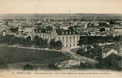 Noisy-le-Sec - Panorama g�n�ral - au 1er plan maison de retraite de Saint-Antoine de Padoue
